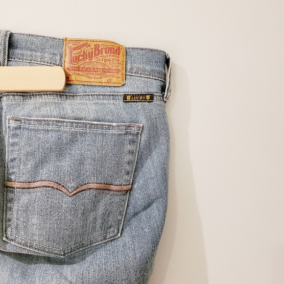 Lucky Brand Classic Rider Crop Jeans 14/32 - Picture 2 of 6